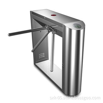 Bridge-type Tripod Turnstile with Round Curved Design and Two Ways Access